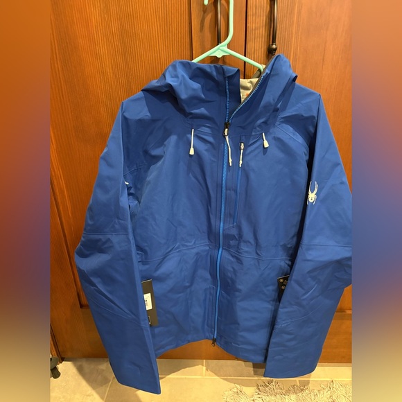 Spyder Solitaire GTX Royal Blue Ski Shell - Picture 1 of 7